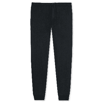 Schiesser Mix & Relax pyjama broek met boord 163839  Zwart
