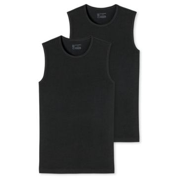 Schiesser 95/5 2 pack Tanktop Ronde hals 173980 